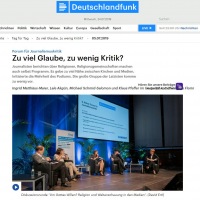 Deutschlandfunk: Religion and Worldview in the Media