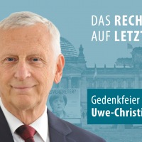Gedenkfeier für Uwe-Christian Arnold