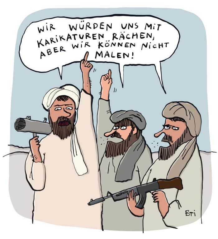 Karikatur von Bettina Schipping