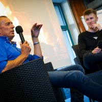 Kamingespräch mit Franz Josef Wetz und Konstantin Haubner (Foto: F. Chefai)